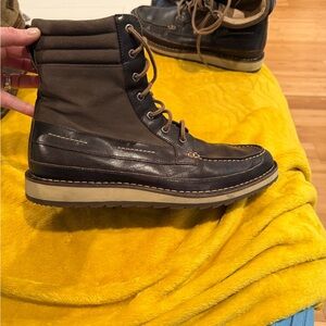 Sperry Dark Brown Leather Boots
